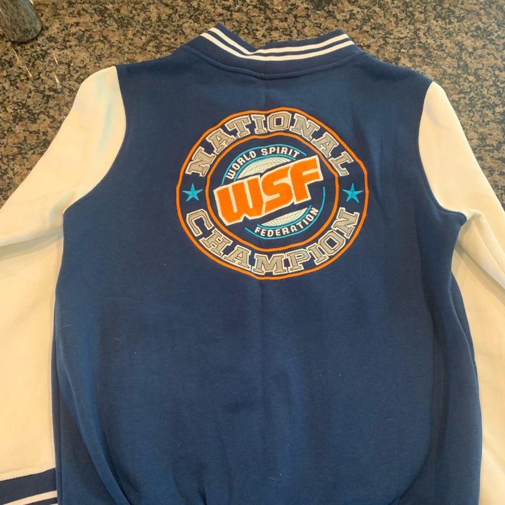 WSF cheer competition championship jacket